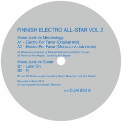 FINNISH ELECTRO ALL-STAR VOL 2  -  DUM-040