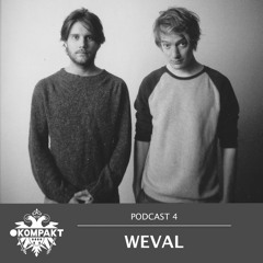 KOMPAKT PODCAST #4  - Weval (DJ Set) at Red Light Radio