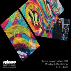 Lance Morgan with ALISHA - 3rd September 2018