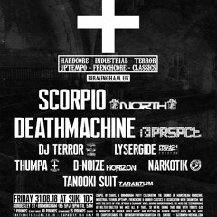 Scorpio @ Chapel Of Chaos 31.08.18 (Next event 14.12.18)