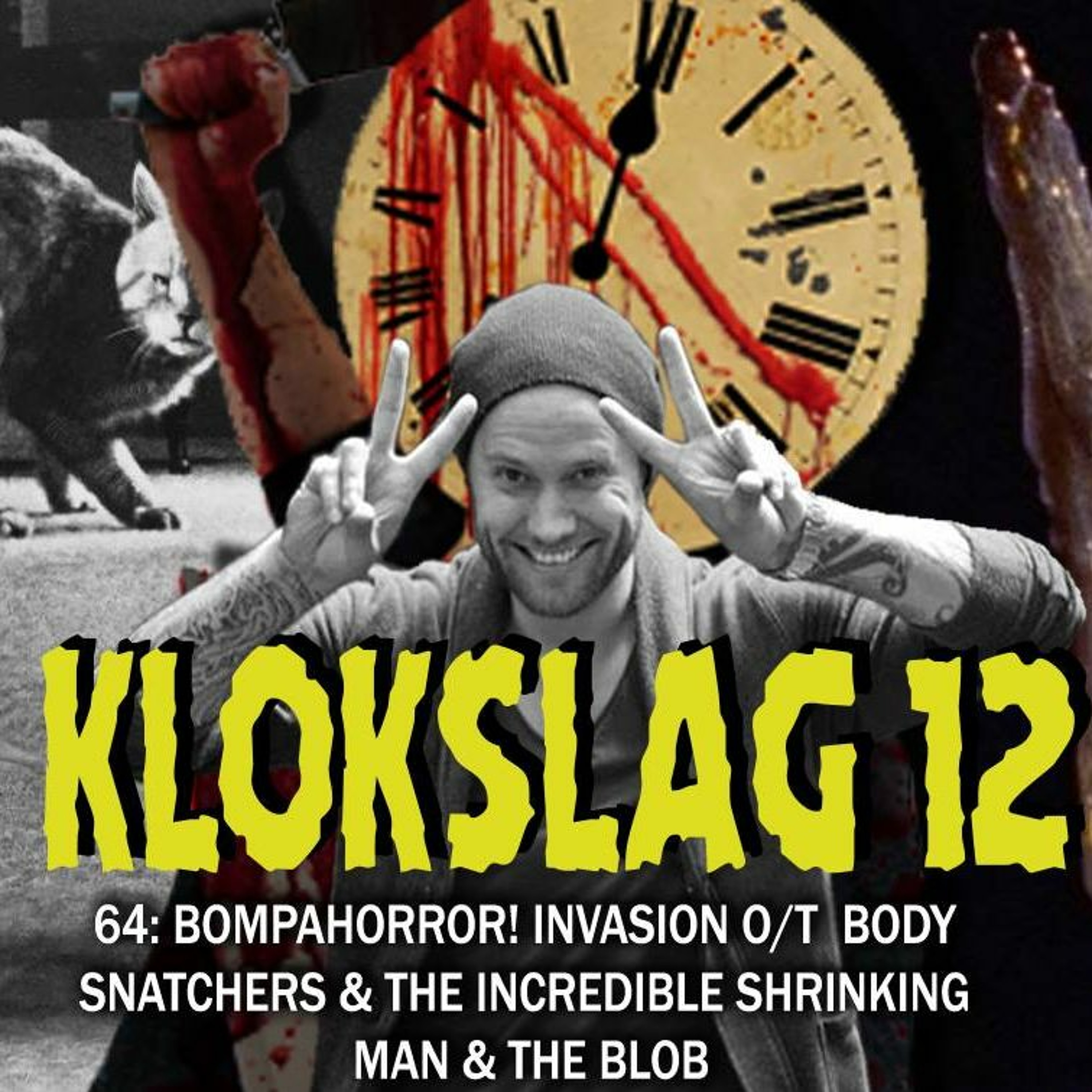 cover of episode 64. Bompahorror met Maarten Melon (van Gremlins Strike Back)
