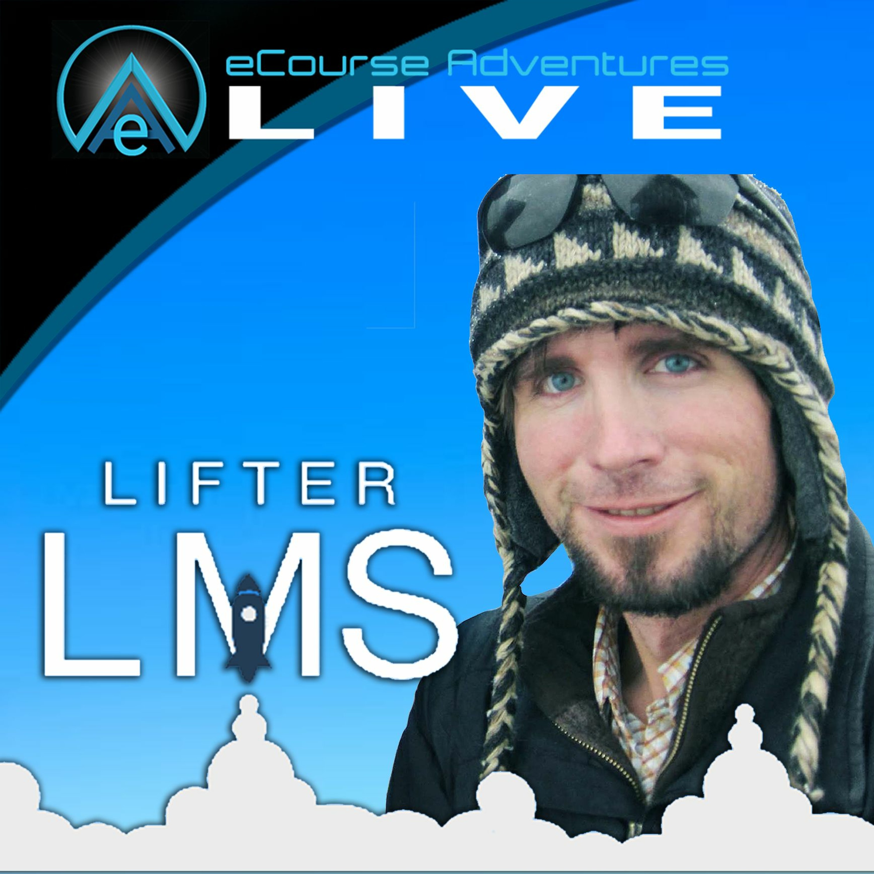 eA LIVE - ep3 - Lift Off with Chris Badgett of LifterLMS episode artwork