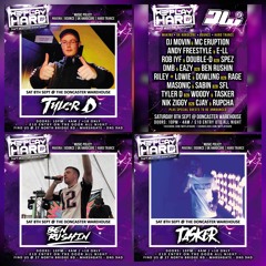 DJ TYLER D MC TASKER & BEN RUSHIN WPH 8TH SEPTEMBER @ THE DONCASTER WAREHOUSE PROMO 2018