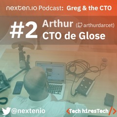 Greg & the CTO of Glose – Arthur Darcet