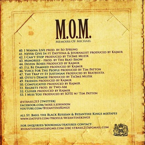 08 - St Basil - 47 The Trap - Feat St Justinian