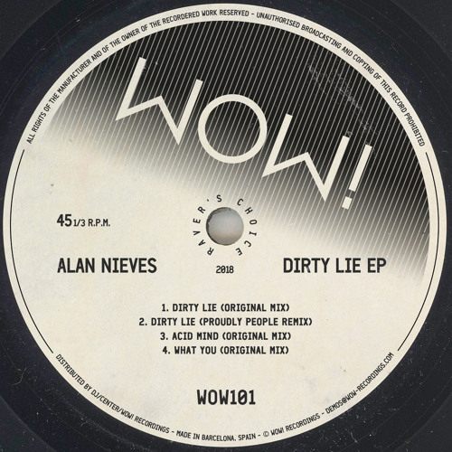 Premiere: Alan Nieves "What You" - Wow! Recordings