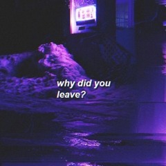 W H Y D I D Y O U L E A V E M E