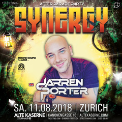 Darren Porter Live @ SYNERGY After Parade Party - Alte Kaserne, Zurich (11.08.2018)