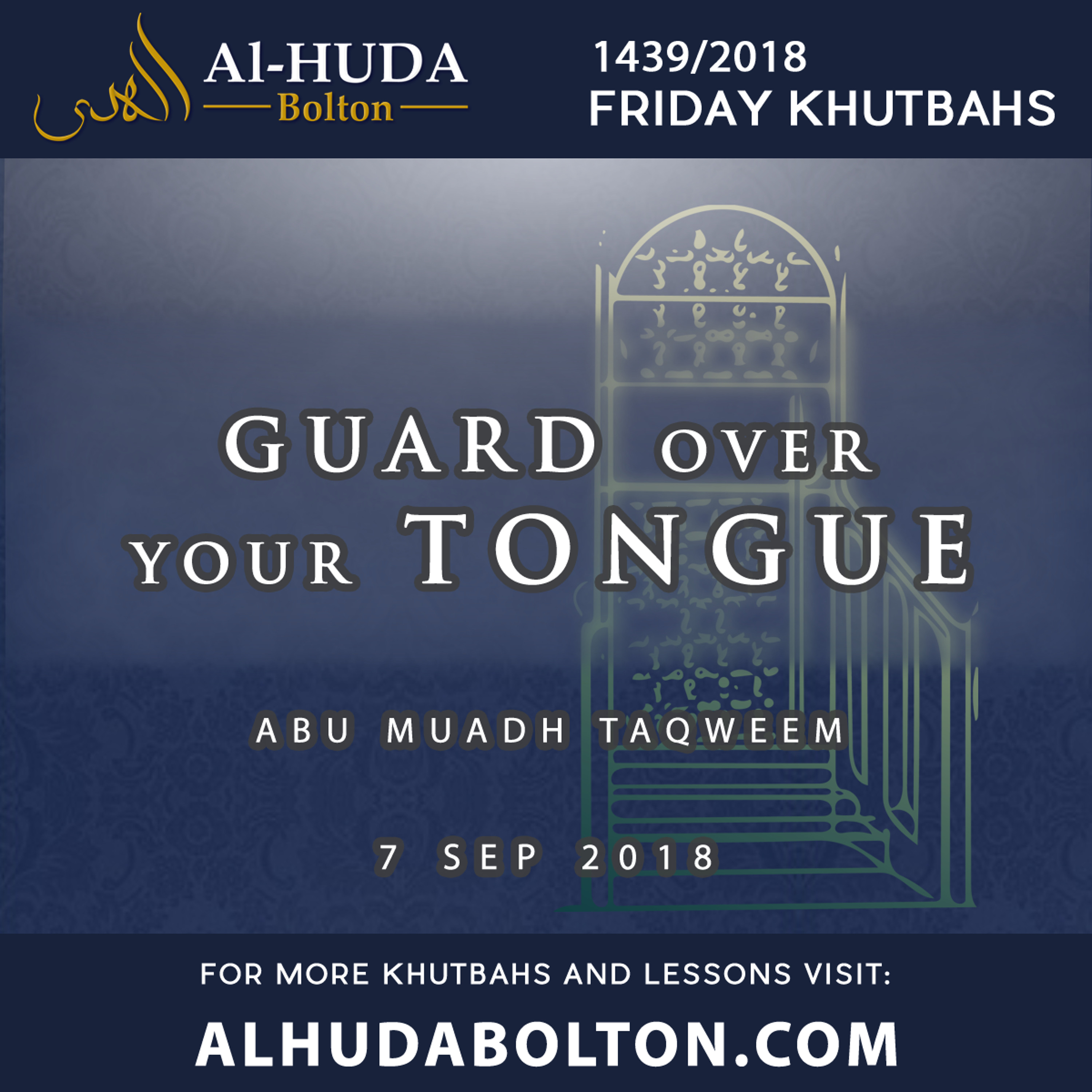 Guard Over Your Tongue