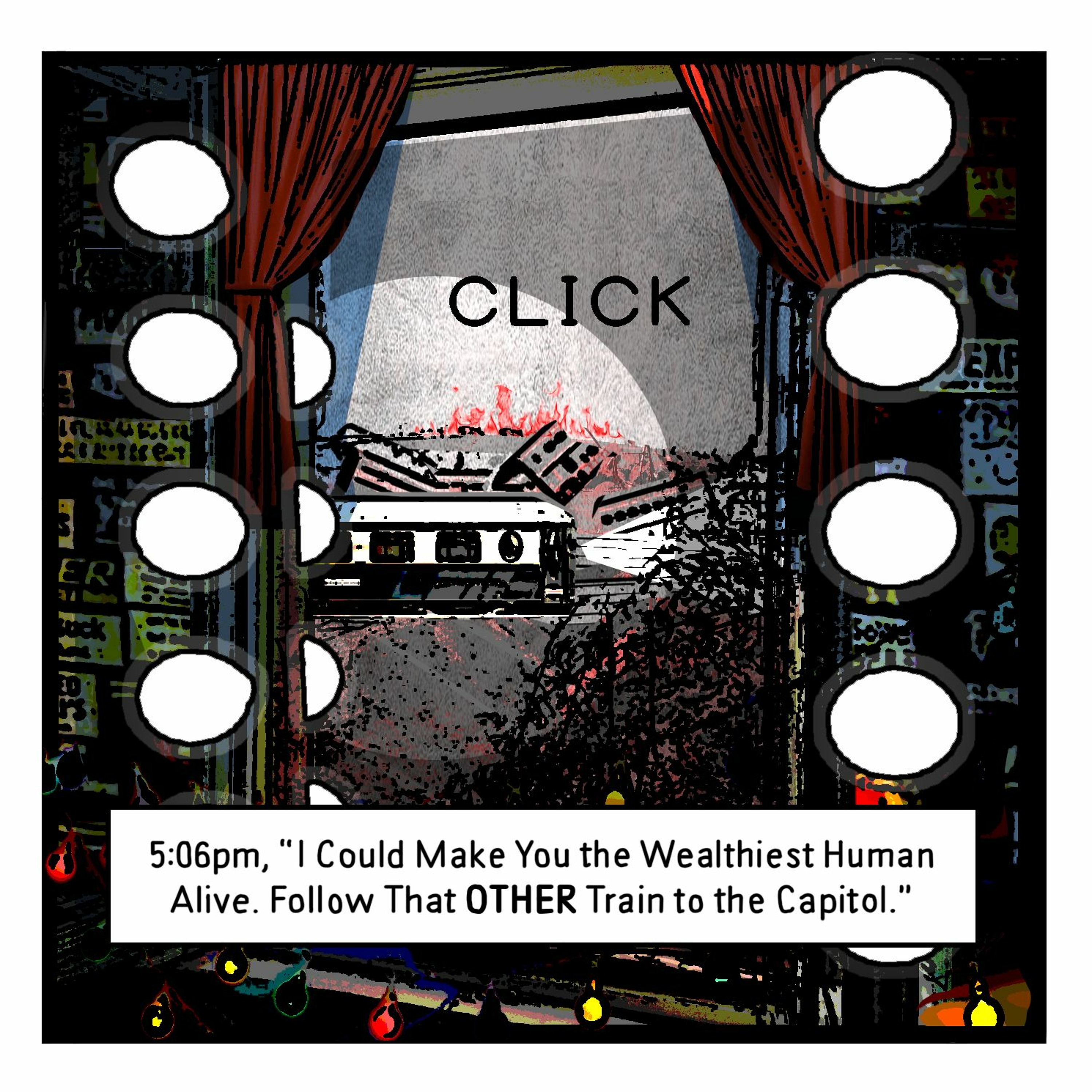 THE BUREAU: 5:06pm, "I Could Make You the Wealthiest Human Alive." episode artwork