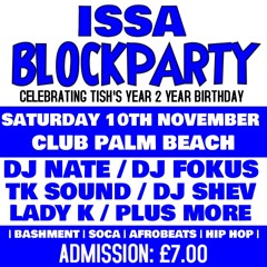 ISSA BLOCK PARTY PROMO CD