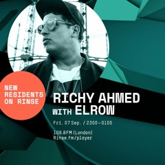 Richy Ahmed (Live from Elrow Town) - Friday 7th September 2018