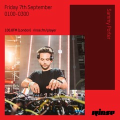 Sammy Porter - Friday 7th September 2018