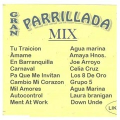 Mix Tu Traicion - Agua Marina ( Pollada en mi barrio #01) [[ DJ HARBERT RMX ]]  Setiembre 2018