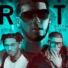 Bryant Myers - Triste Remix Ft. Bad Bunny Y Anuel AA (Audio Official)