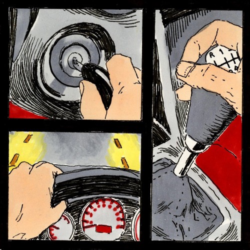 stick shift drawing