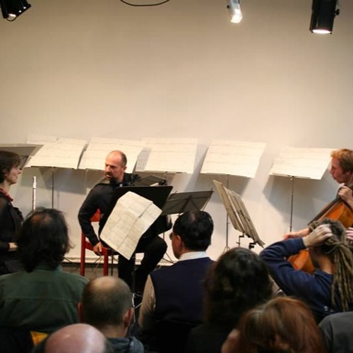 Peter Jakober: Trio for flute, accordion, cello and tape (sample)