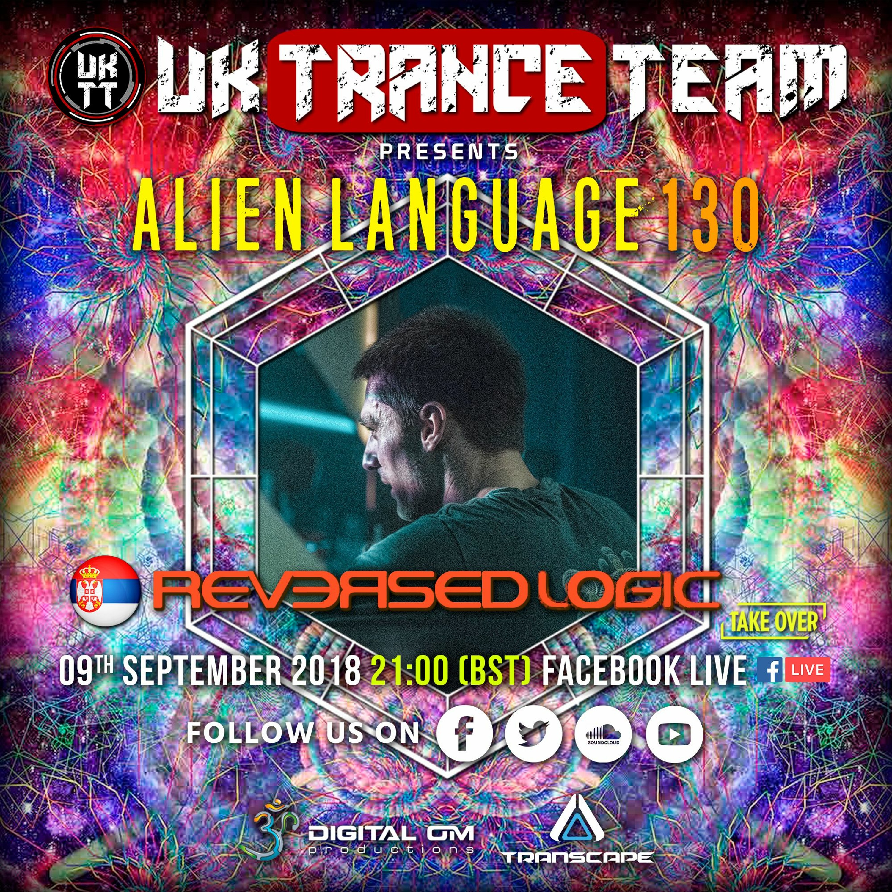 UkTranceTeam Pres. Alien Language 130 (Take Over By Reversed Logic) episode artwork