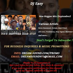 DJ Easy  - New Reggae Mix (September) (Reggae Mixtape 2018)