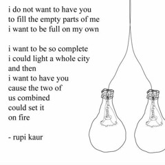 Poem of Rupi Kaur - Reading Project