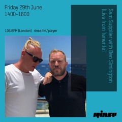 Dj Ben Simington Rinse FM