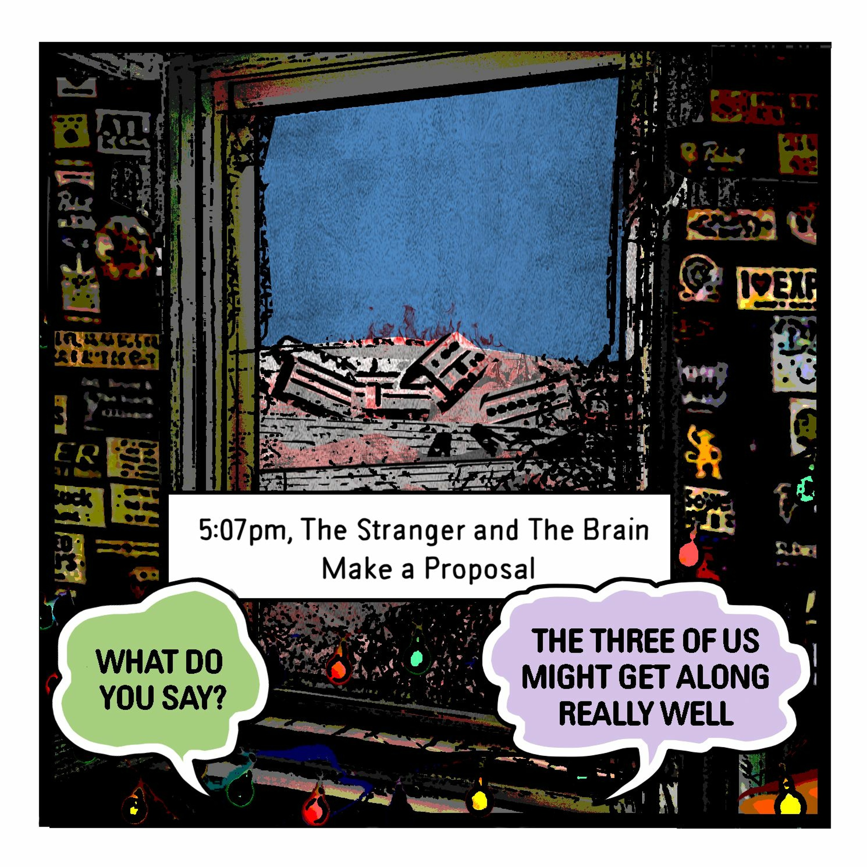 THE BUREAU: 5:07pm, The Stranger and The Brain Make a Proposal. episode artwork