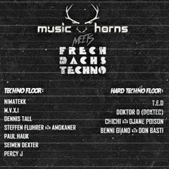 Nimatekk @ Music Horns meets Frechdachstechno // 08.09.2018 // MS Connexion Mannheim