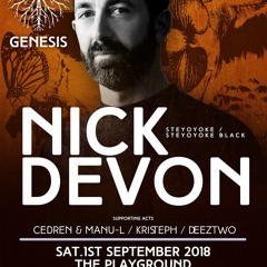 Live at Genesis presents Nick Devon