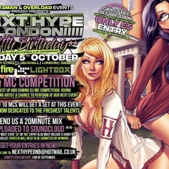 NEXT HYPE 5TH BIRTHDAY DJ COMP ENTRY