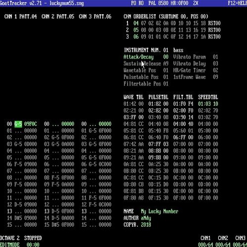 My Lucky Number (Work in Progress - 8580 SID Test)