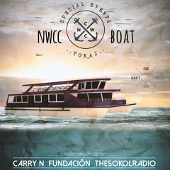 Fundaciôn b2b Carry N b2b TheSokolRadio - Live @ NWCC Boat 08-09-2018