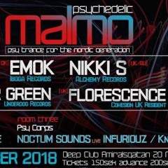 Closing set @ Psychedelic Malmo - Sweden - 7th Sep 2018