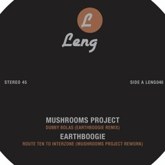 - EARTHBOOGIE - Route Ten To Interzone ( Mushrooms Project Rework ) 2018 Leng Records FULL VERSION