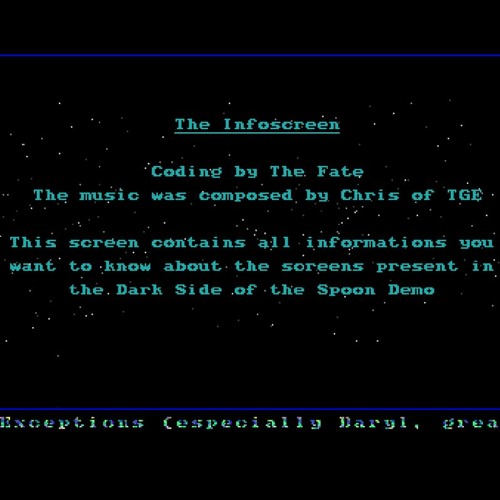 Dark Side Of The Spoon - The Infoscreen