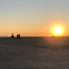 Saturday Sunrise At Ataraxia - Burning Man 2018