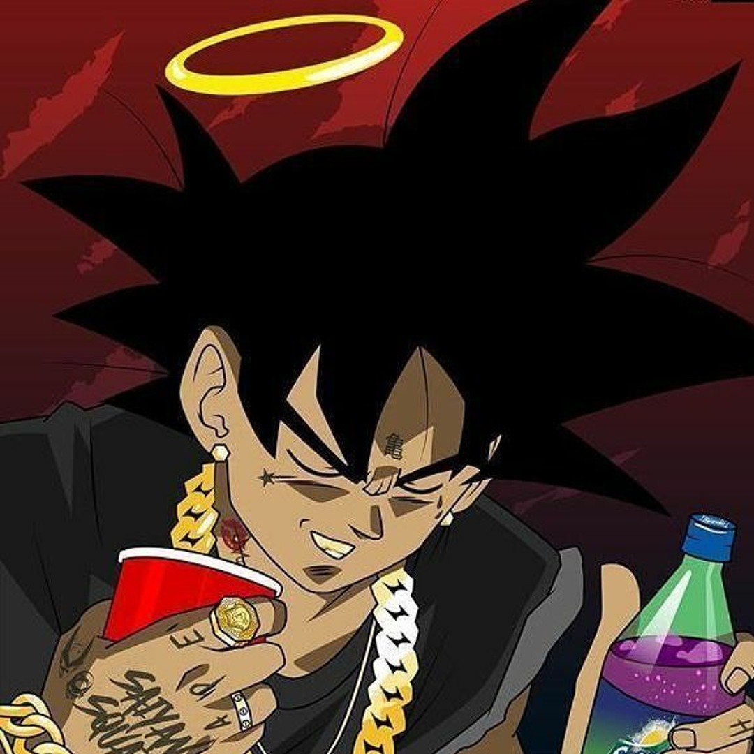 Kid Goku Hiphop Graffiti Style