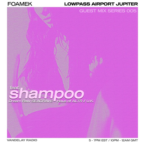 Foamek - Lowpass Airport Jupiter Guest Series 005: shampoo