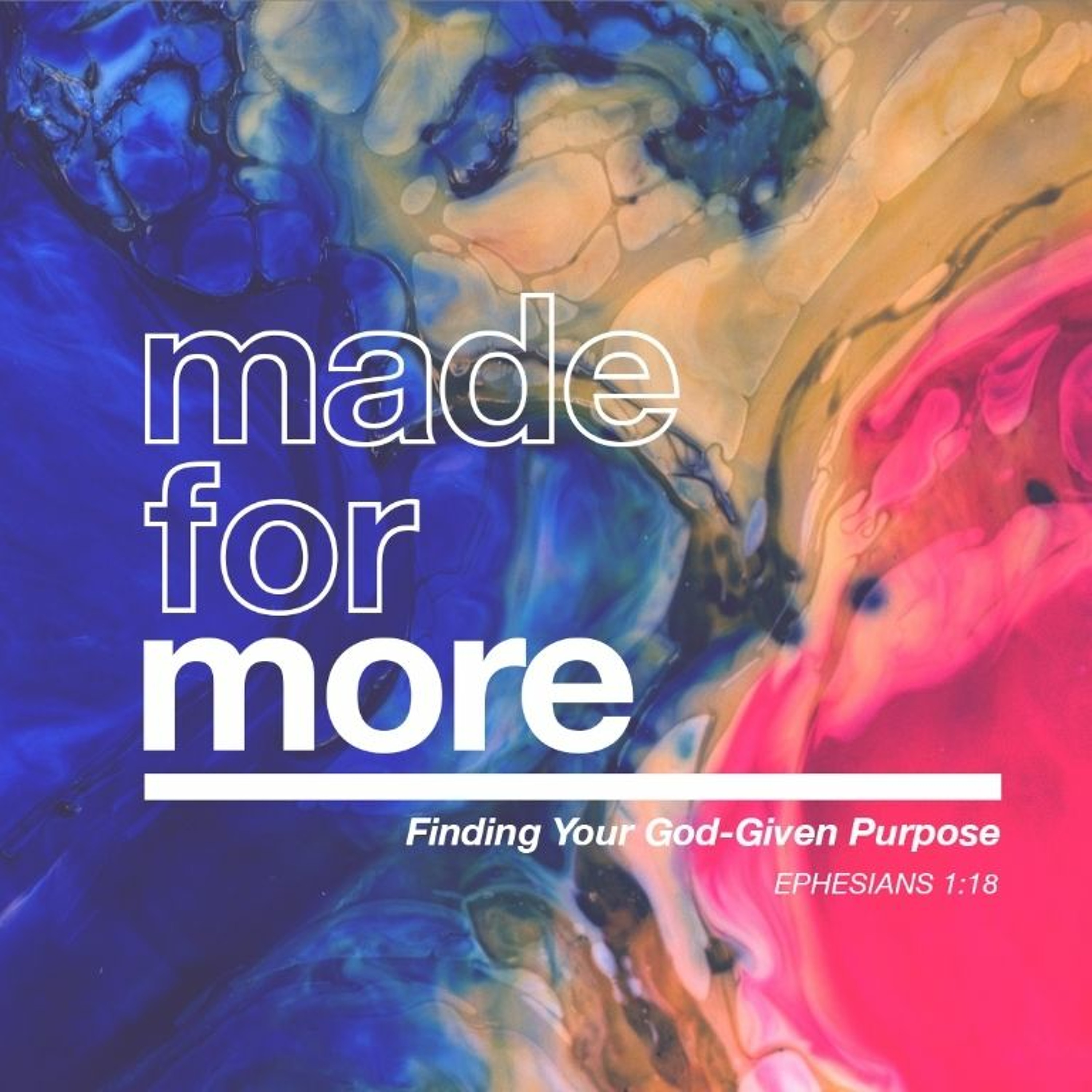 9/9/18 "Made For More" Pastor Andre episode artwork