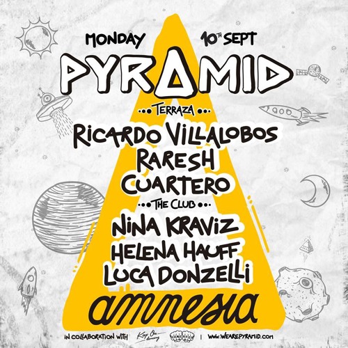Luca Donzelli @ Pyramid - Amnesia Ibiza 10.09.18
