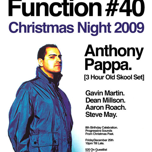 Anthony Pappa- 3HR Classics Set @ Private Function 25_12_2009