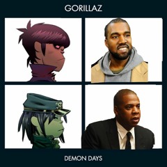 Feel Good Inc / Ni**as In Paris - A Mashup Of JAY Z, Kanye West and Gorillaz