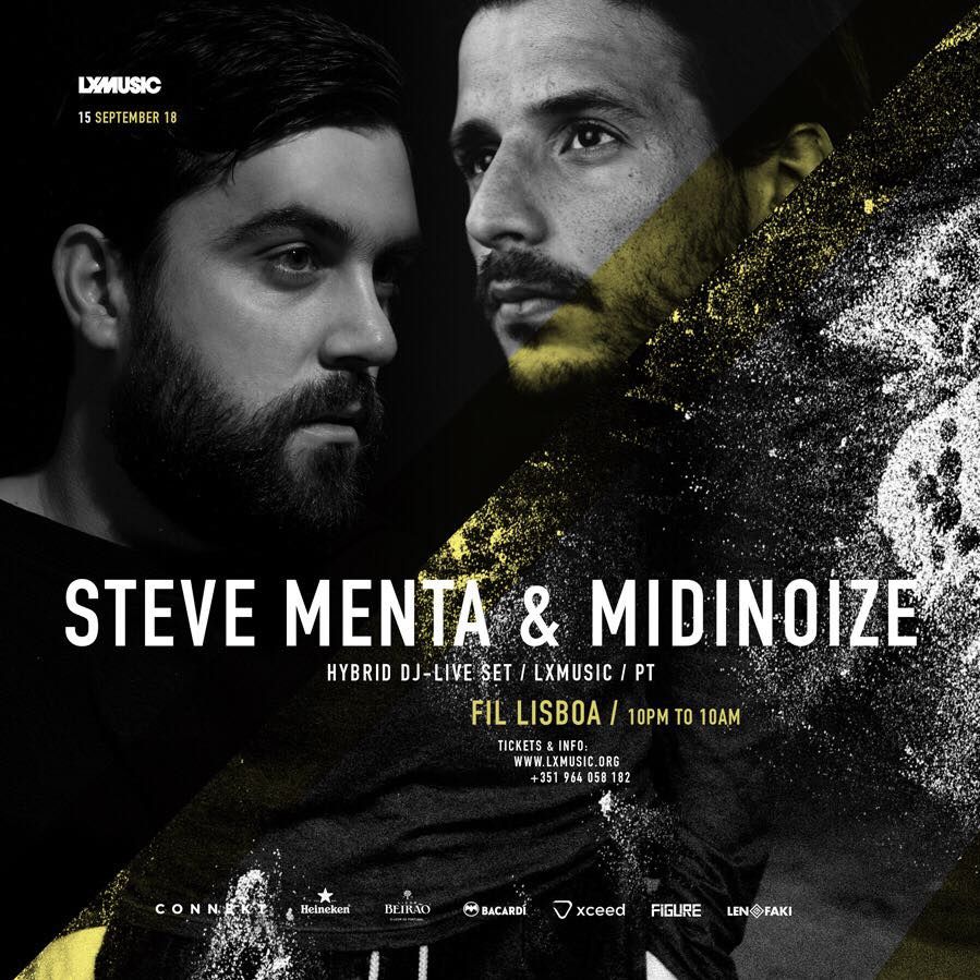 İndirmek Steve Menta & Midinoize Hybrid DJ - Live Set @ LXM 15/09/2018