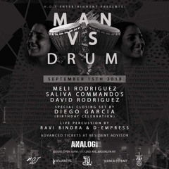 Man Vs Drum (LIVE September 15)