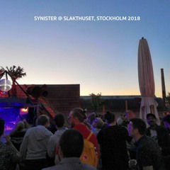 Synister @ Slakthuset, Stockholm 2018