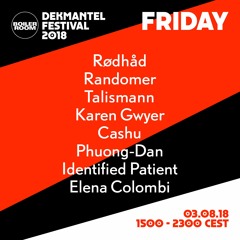 Randomer | Boiler Room x Dekmantel Festival 2018