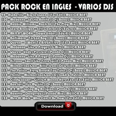 PACK ROCK EN INGLES | VARIOS DJS | MUSICA BEAT | LINK EN LA DESCRIPCION