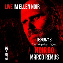 Marco Remus 100% NOIR 90 pure techno Ellen Noir Magdeburg 2018-09-09