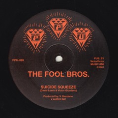 THE FOOL BROS. "Suicide Squeeze" PPU-089 BALTIMORE AOR 12"
