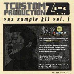 TCustomz Hip-Hop Vocal Sample Kits