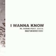 RL Grime (Feat. Daya) - I Wanna Know (Bailey Van Wormer Remix)